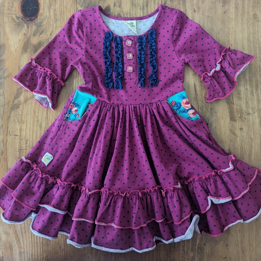 Wildflowers Dress, Size 2, EUC